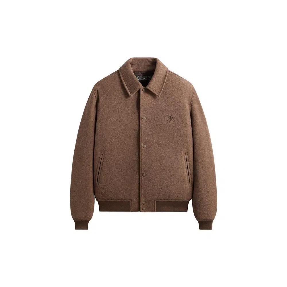 Куртки Kith Felted Jersey Coaches Varsity Jacket 'Poise' 1