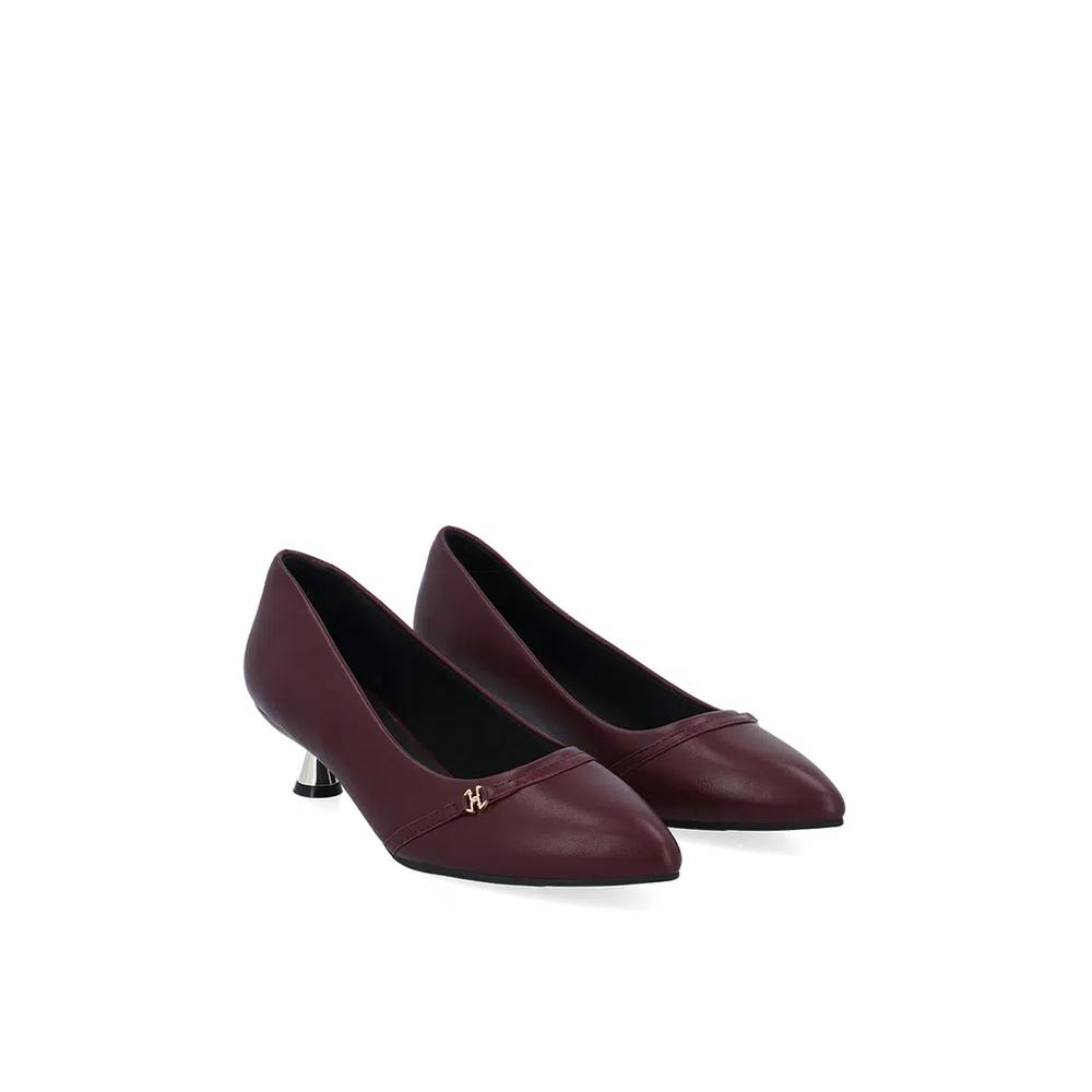 Туфли-лодочки Maroon Pleated Point 2