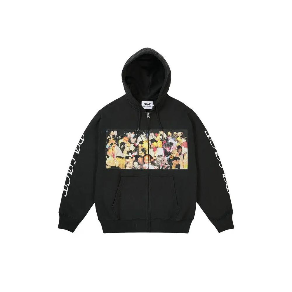 Худи Palace Dick Jewell Zip Hood «Black» 1