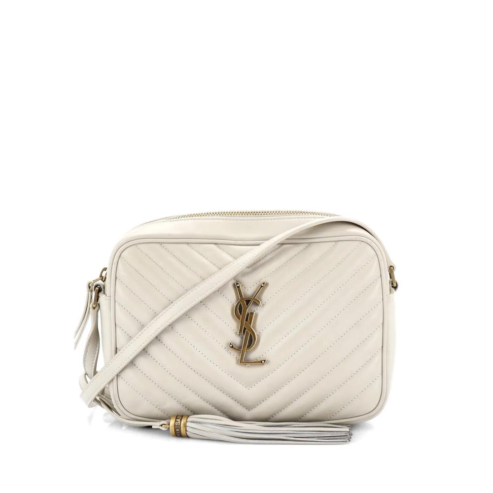 Маленькая сумка через плечо Lou Camera Bag Matelasse Chevron Leather 1