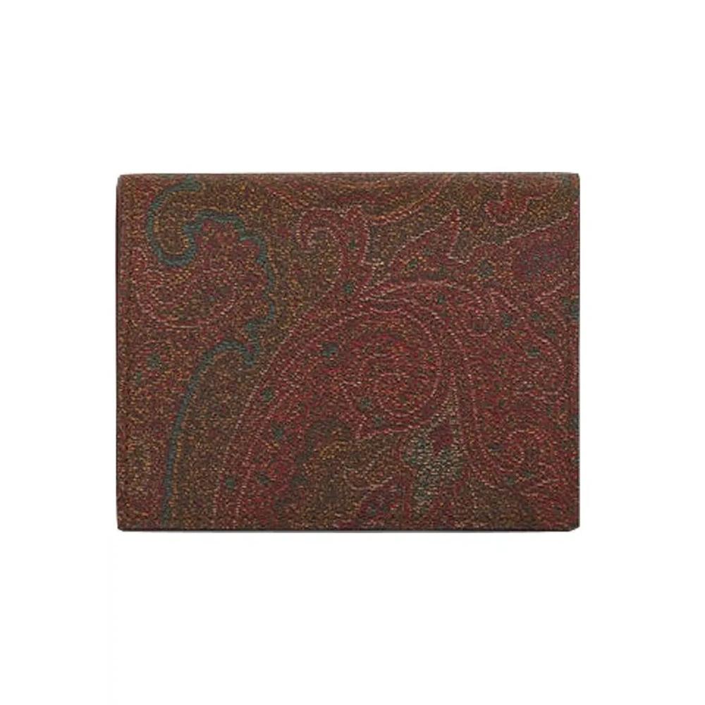 Маленький кошелек EtSMALL PAISLEY в красном цвете 2