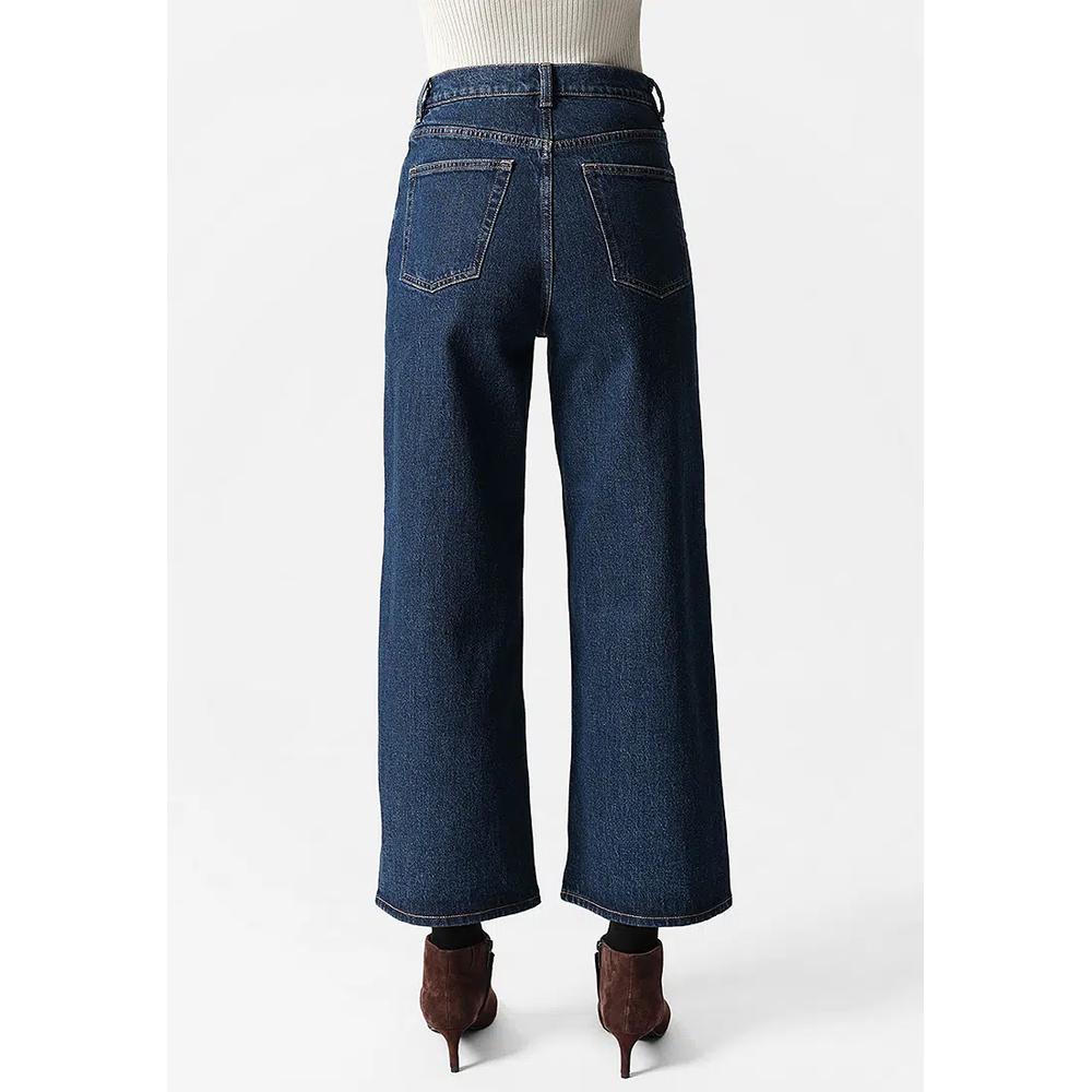 Укороченные джинсы Wide-Leg 2