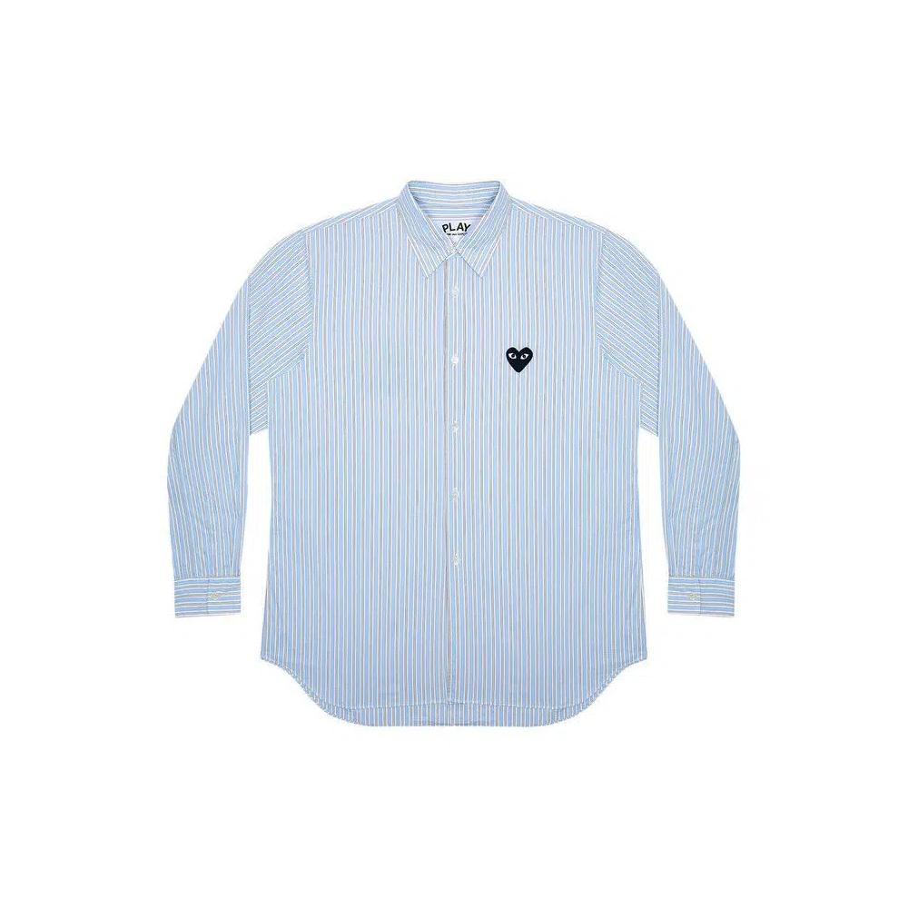 Рубашки на пуговицах Comme des Garçons PLAY Button Down 'Light Blue/White' 1