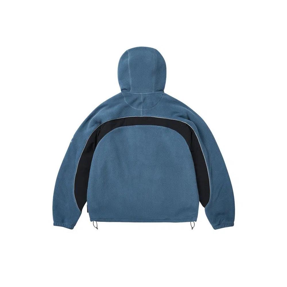Куртки Palace Polartec 200 Hooded Jacket 'Ray Blue' 2