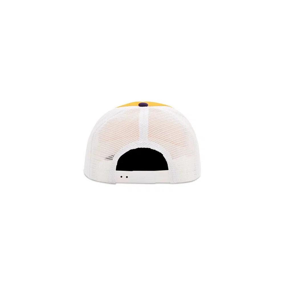 Кепки Corteiz Alcatraz Trucker Hat 'Yellow/Purple' 2