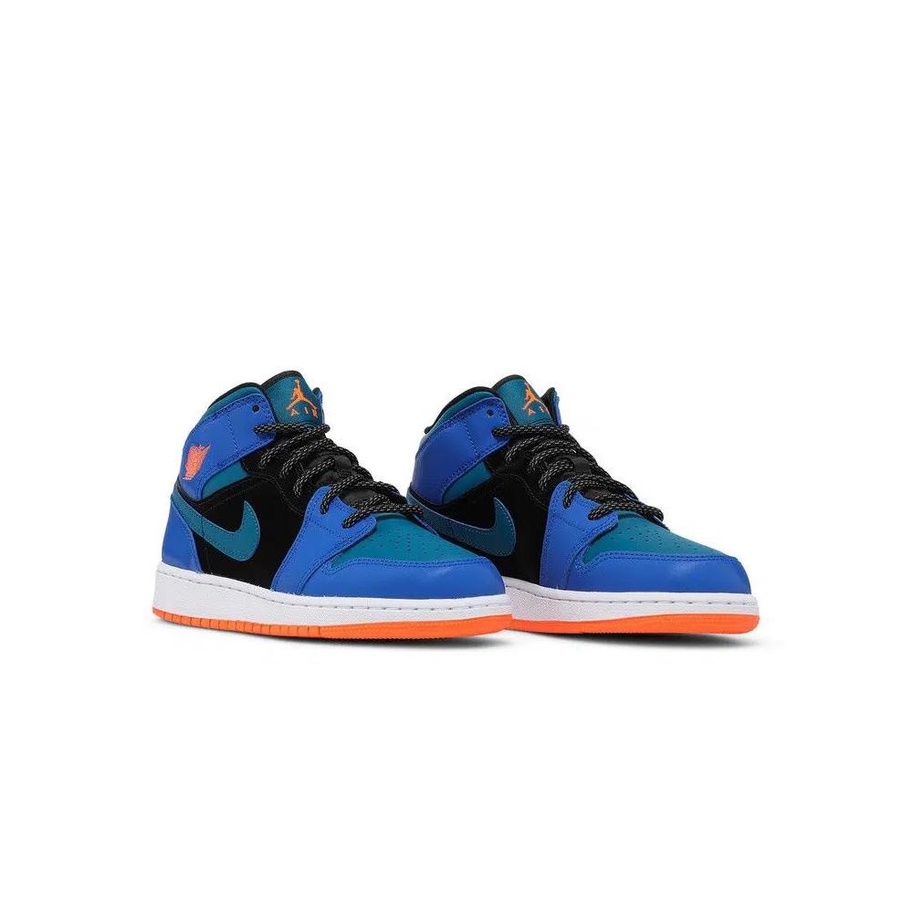 Lifestyle Баскетбол Air Jordan 1 Mid GS 'Racer Blue' 8