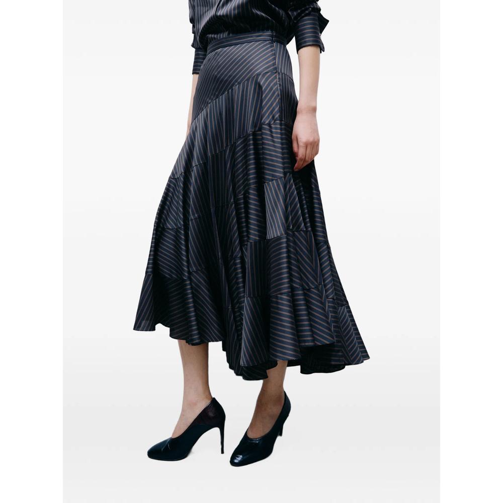 flared viscose skirt 4