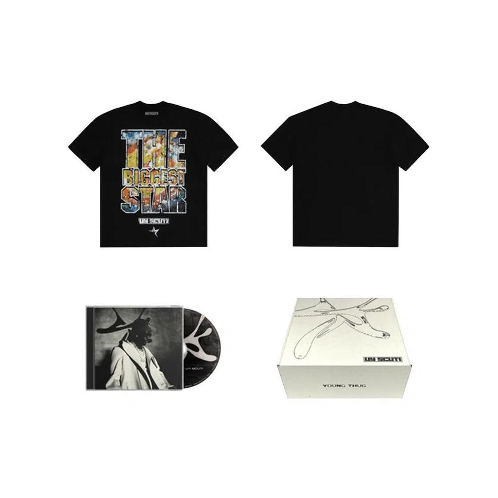 Топы Sp5der Biggest Star Tee Box Set 'Черный' 1