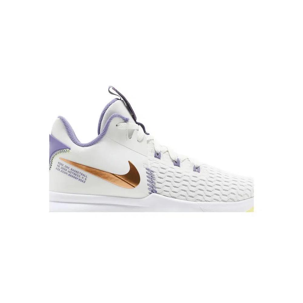 Кроссовки Nike LeBron Witness 5 «Summit White Metallic Bronze» 2
