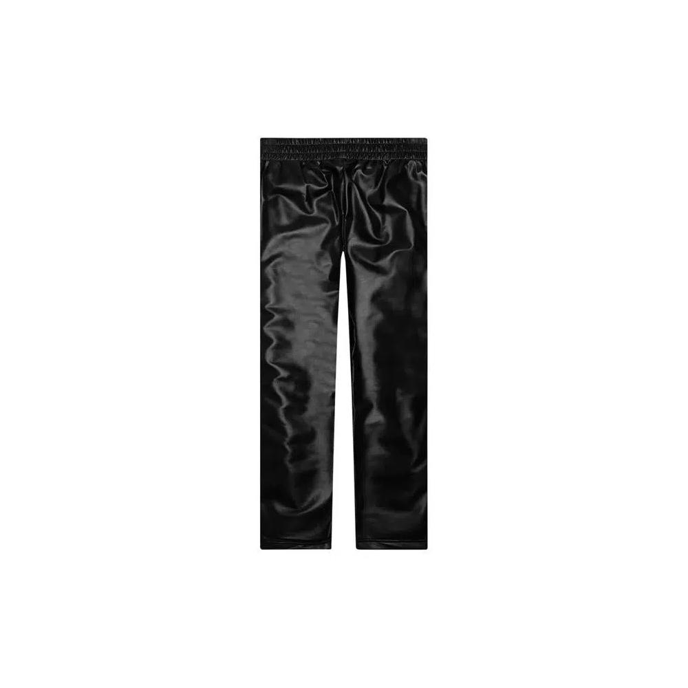 Palm Angels Like Leather Track Pants 'Черный/Белый' 2