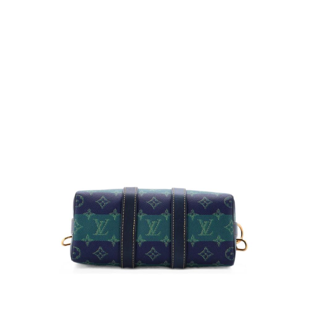 Keepall Bandouliere Bag Limited Edition Marque Deposee Stripes Monogram Heritage Canvas 25 satchel 3