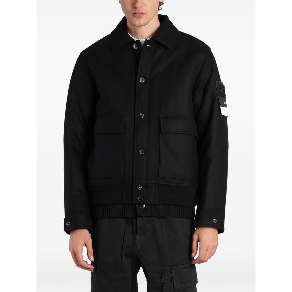 4100017 wool nylon Flannel_S.I. ghost jacket 1
