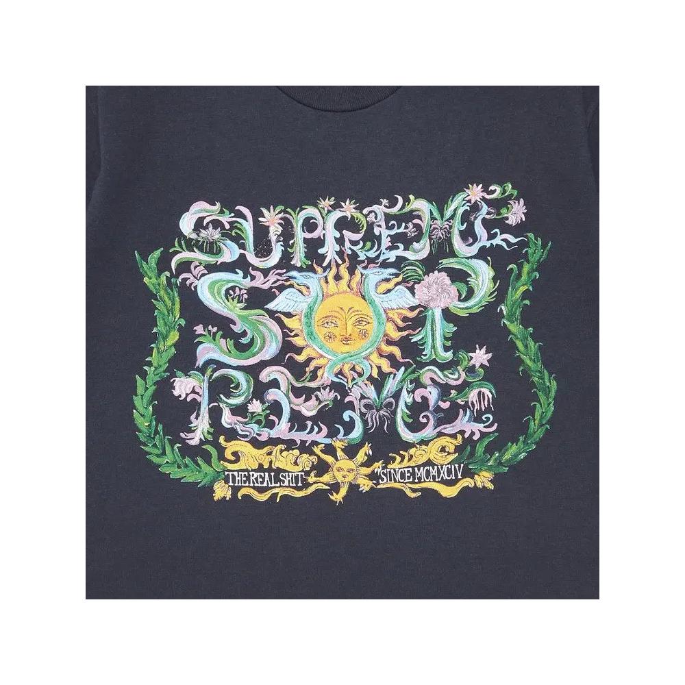 Футболки Supreme Crest Tee 'Темно-синий' 3