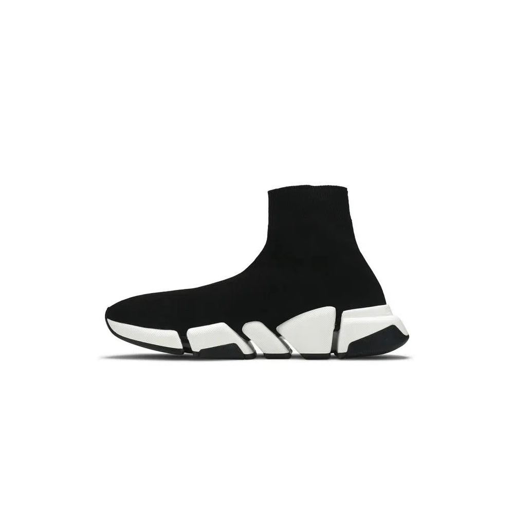 Кроссовки Balenciaga Speed 2 Trainer Knit 'Black White' 3