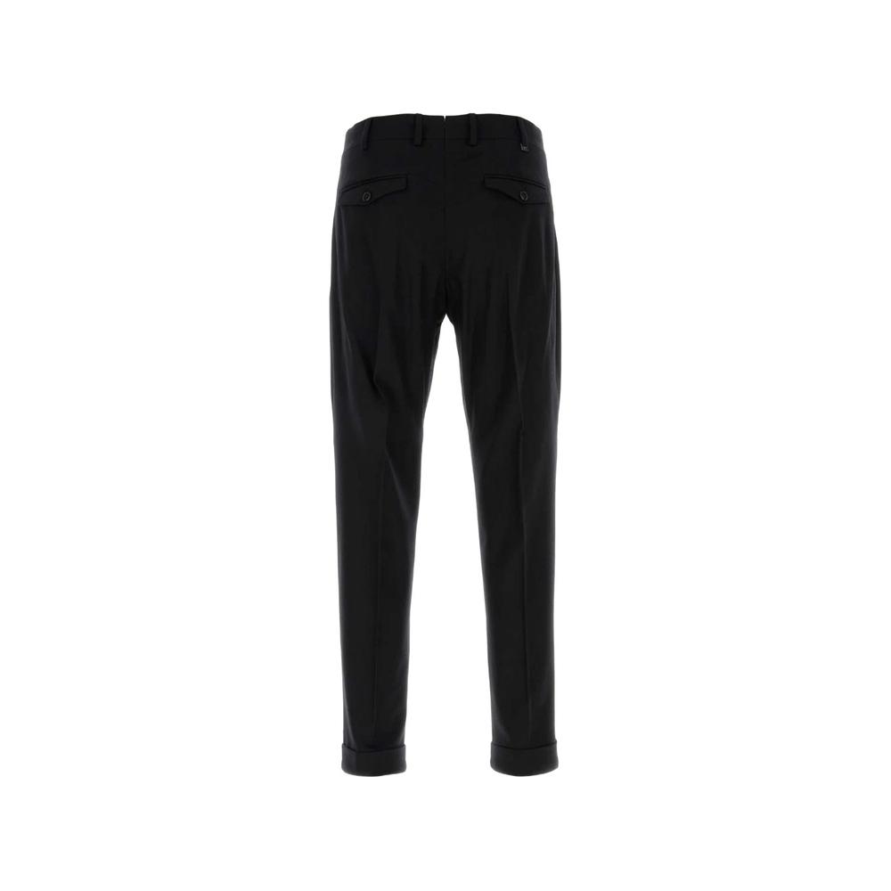 pleated turn-up trousers 2