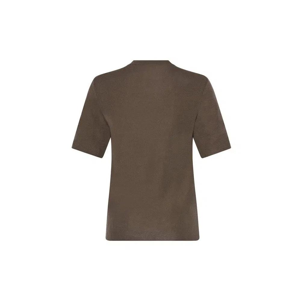 Рубашки и топы The Row Ozzi Top 'Nut Brown' 2
