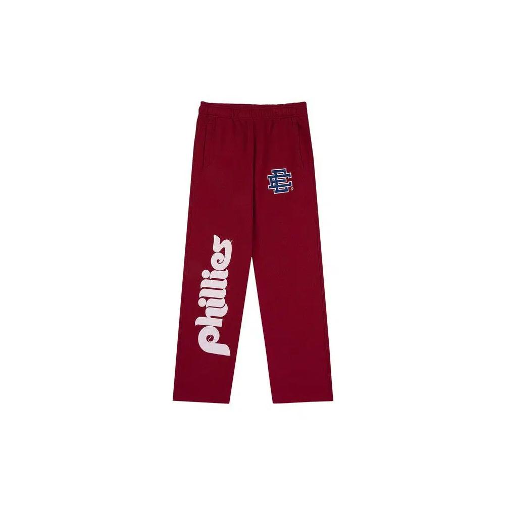 Штаны Eric Emanuel EE Phillies Sweatpant 'Maroon/Blue' 1