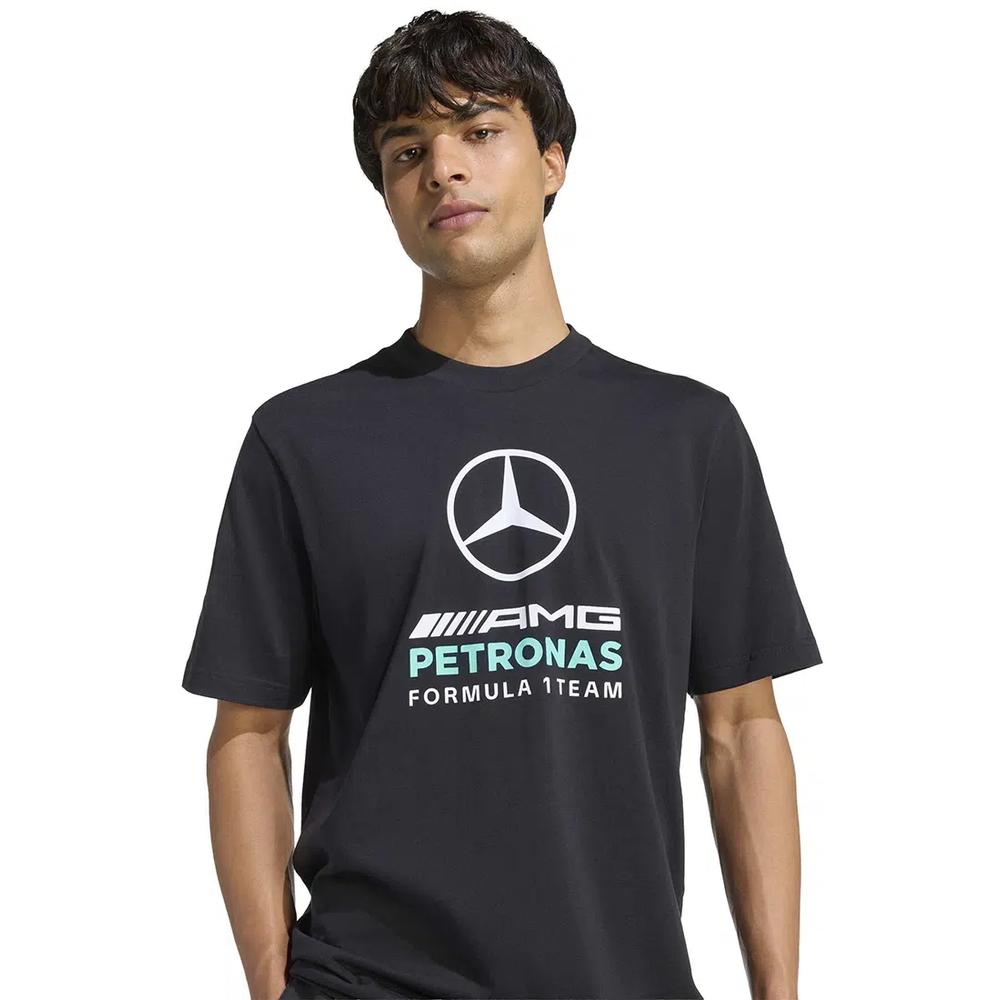 Футболка с графическим принтом Motorsport MERCEDES - AMG PETRONAS FORMULA 1 TEAM DNA, мужская, черная, KE8163 3