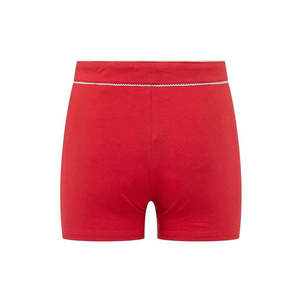 Marine Serre Cute 70's Mini Shorts 'Красный' 2