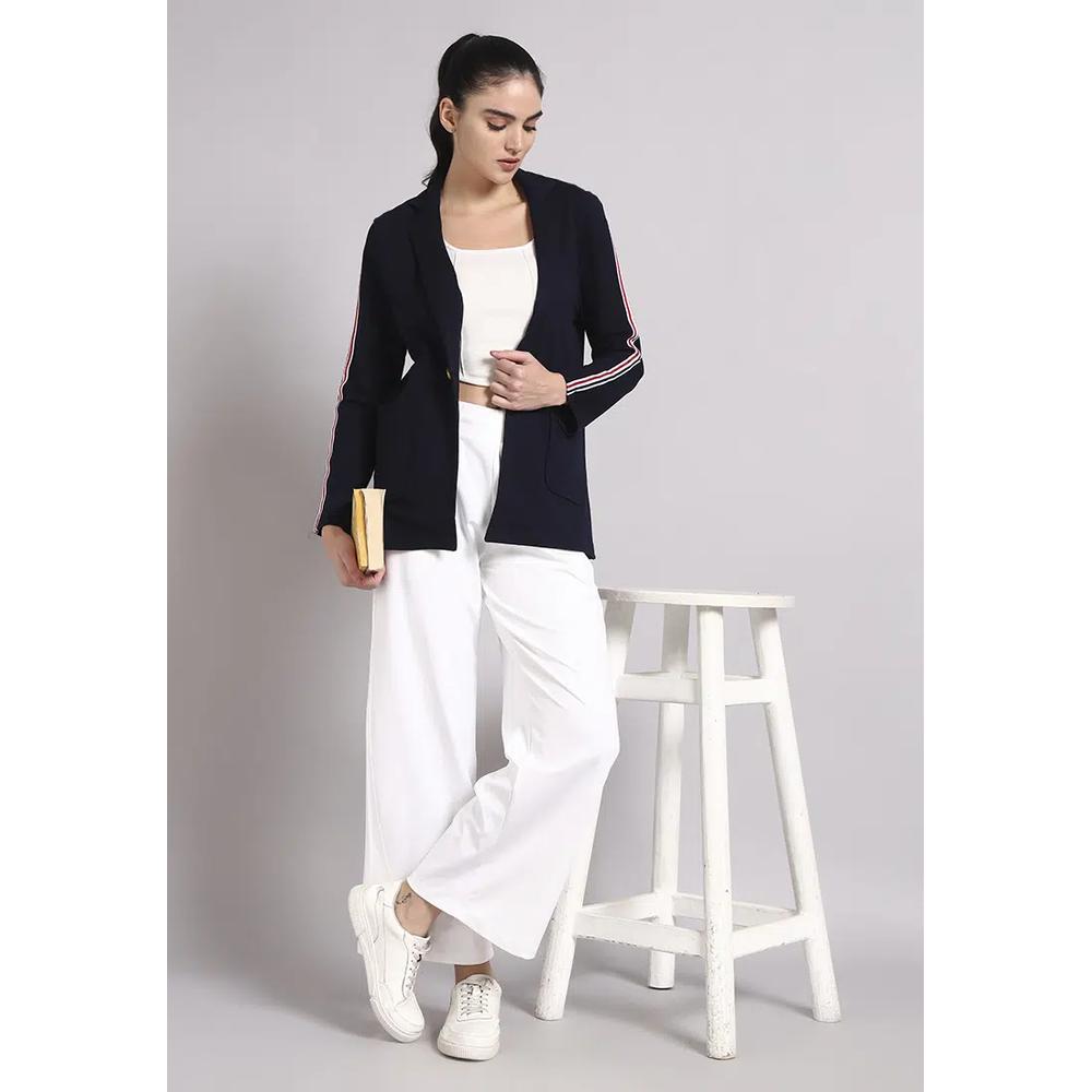 Женский синий пиджак Flow Active Workwear Navy Blazer 4