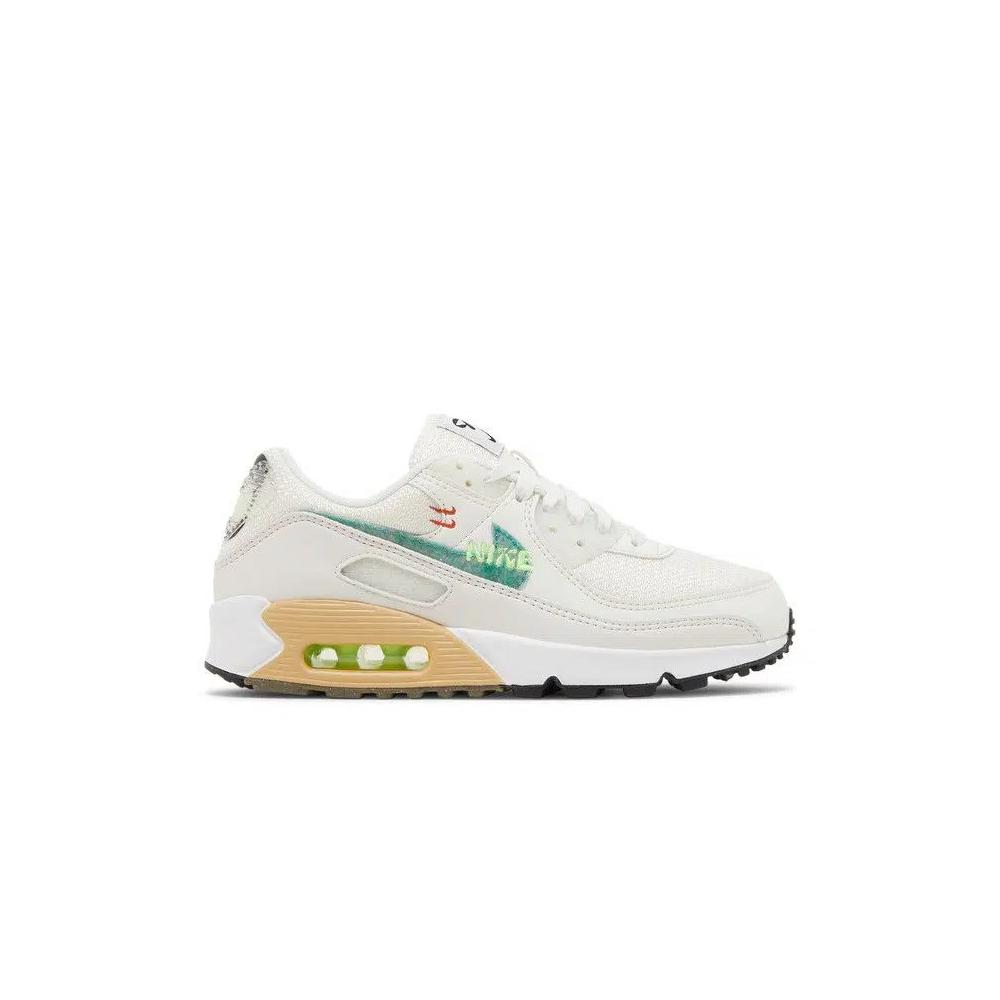 Кроссовки Nike Wmns Air Max 90 SE 'White Neptune Green' 1