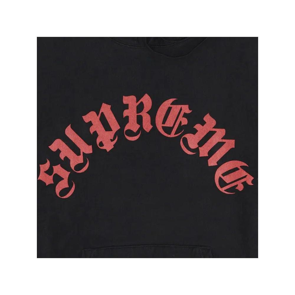 Худи Supreme Printed Arc Hooded Sweatshirt 'Black' 2
