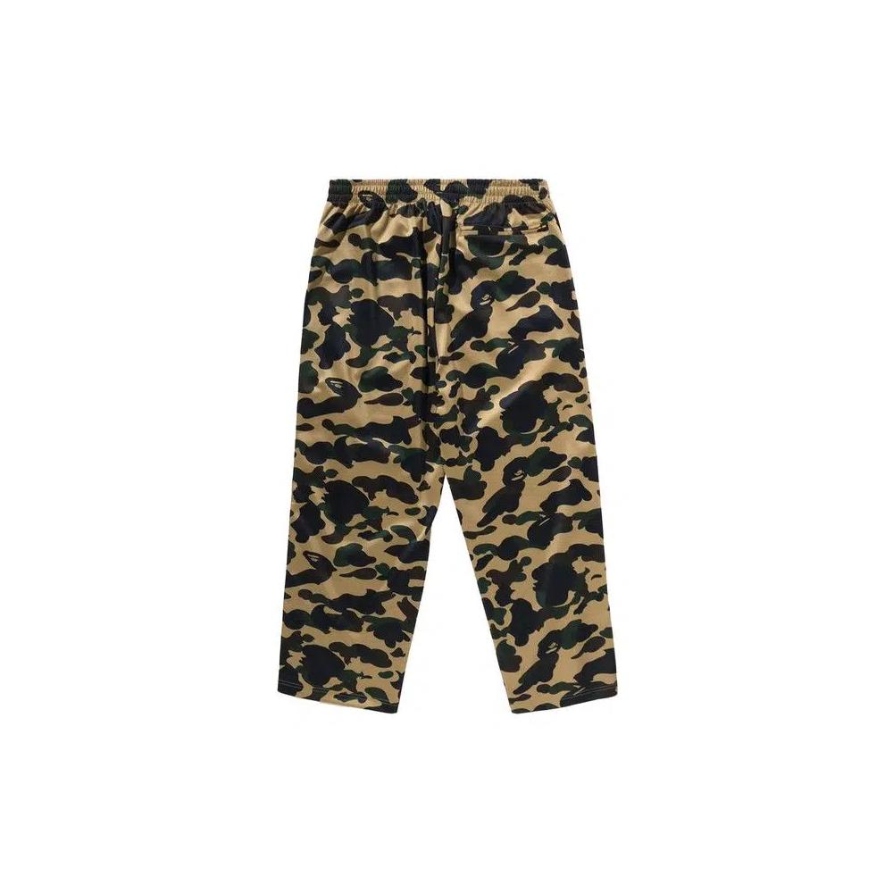 Штаны BAPE 1st Camo Loose Fit Track Pants 'Yellow' 2