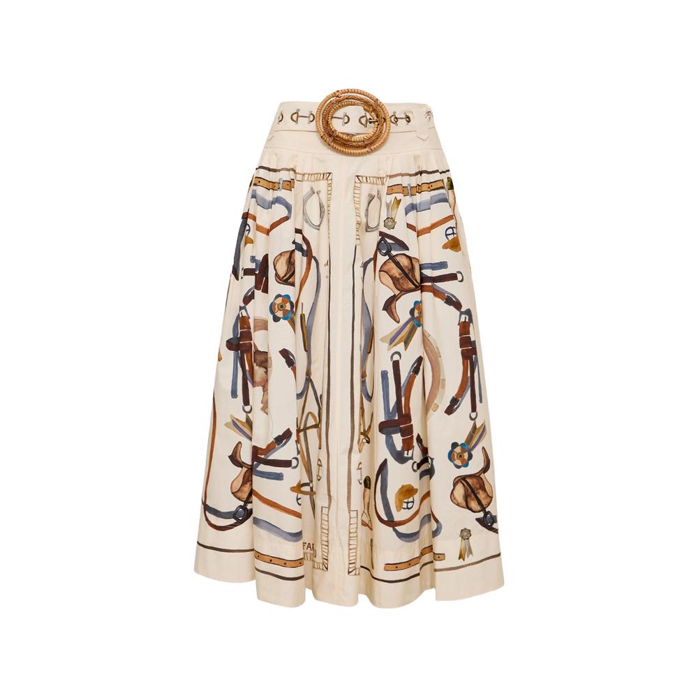 Equestrian maxi skirt 1