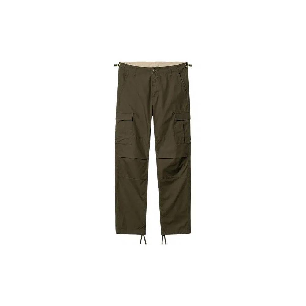 Брюки Carhartt WIP Aviation Pant 'Cypress Rinsed' 1