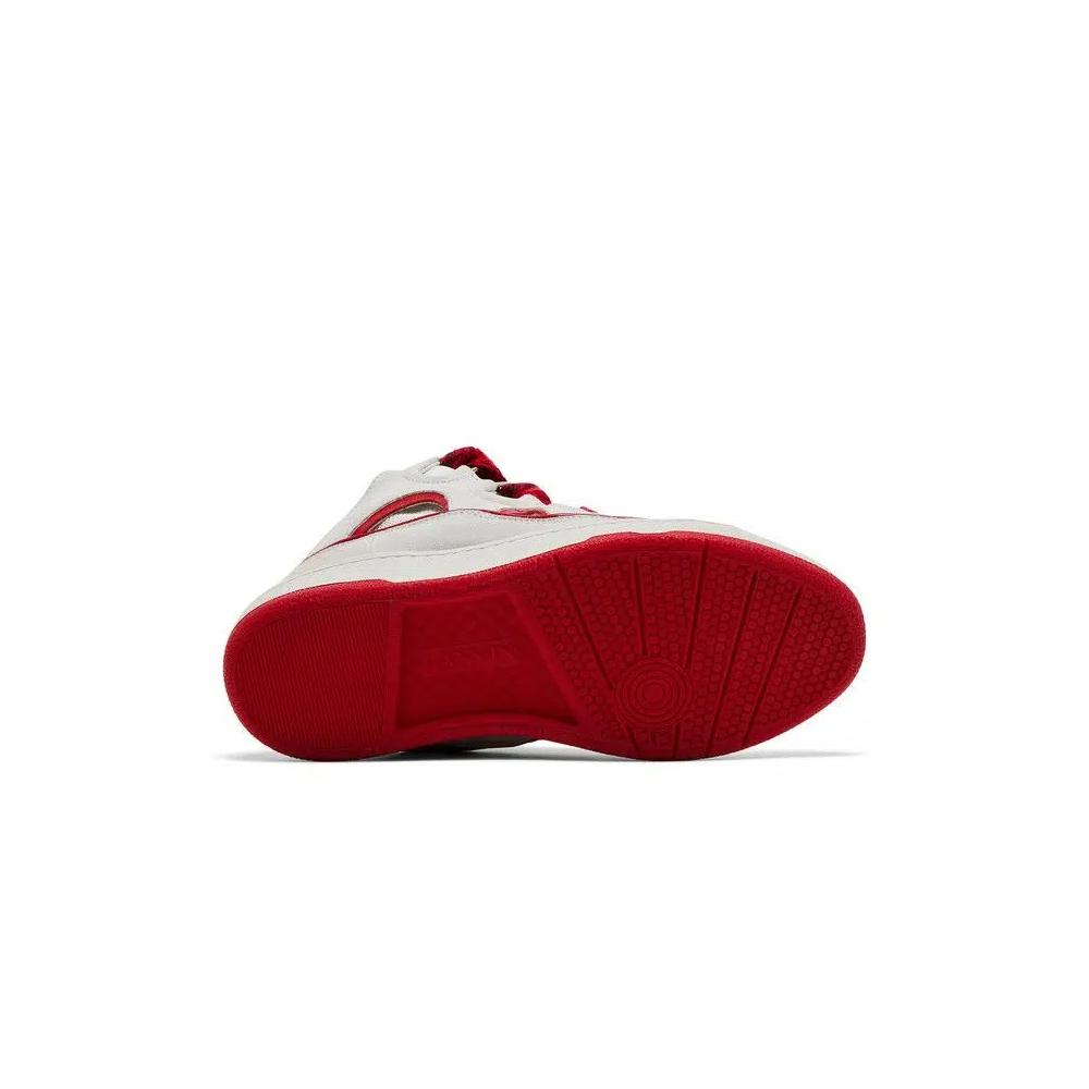 Lanvin Curb Sneakers «White Red» 4
