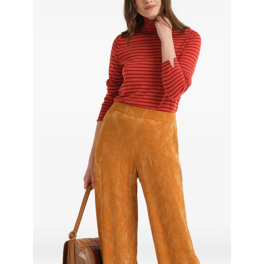 Soft Touch striped roll-neck sweater 1