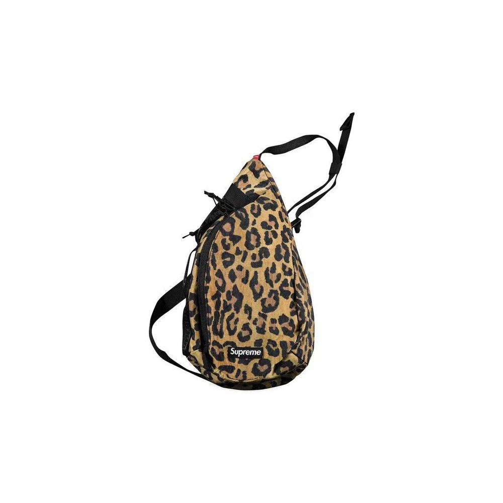 Сумки Supreme Sling Bag «Leopard» 1