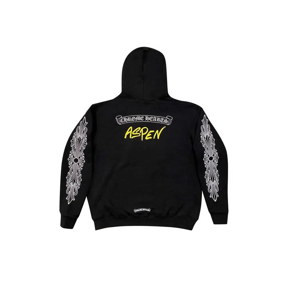 Зип-худи Chrome Hearts Zip Up Hoodie (Aspen Exclusive) 'Black' 2