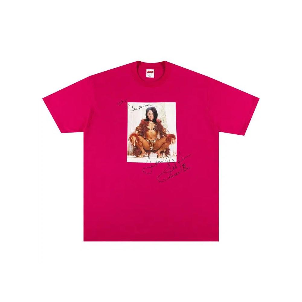 Футболки Supreme Lil Kim Tee 'Розовый' 1