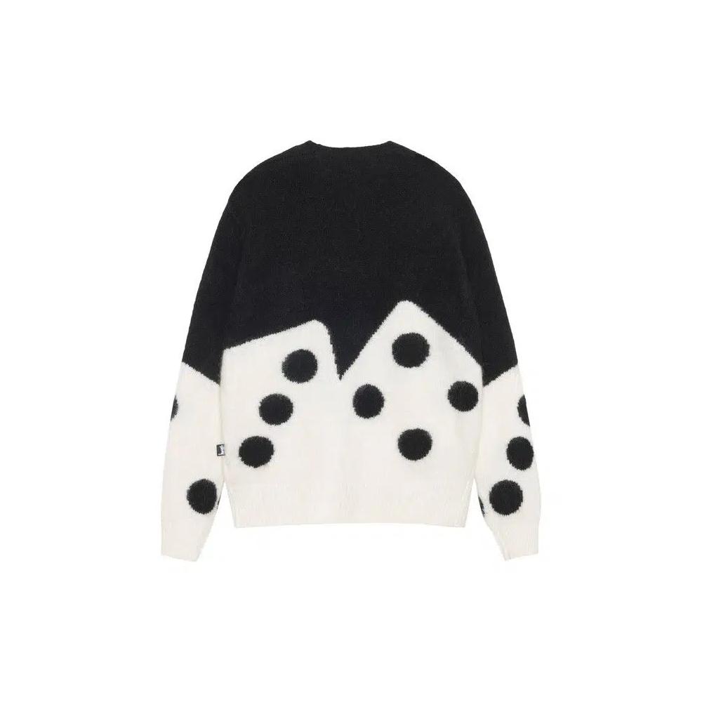 Свитеры Stussy Dice Fuzzy Crew 'Черный' 2
