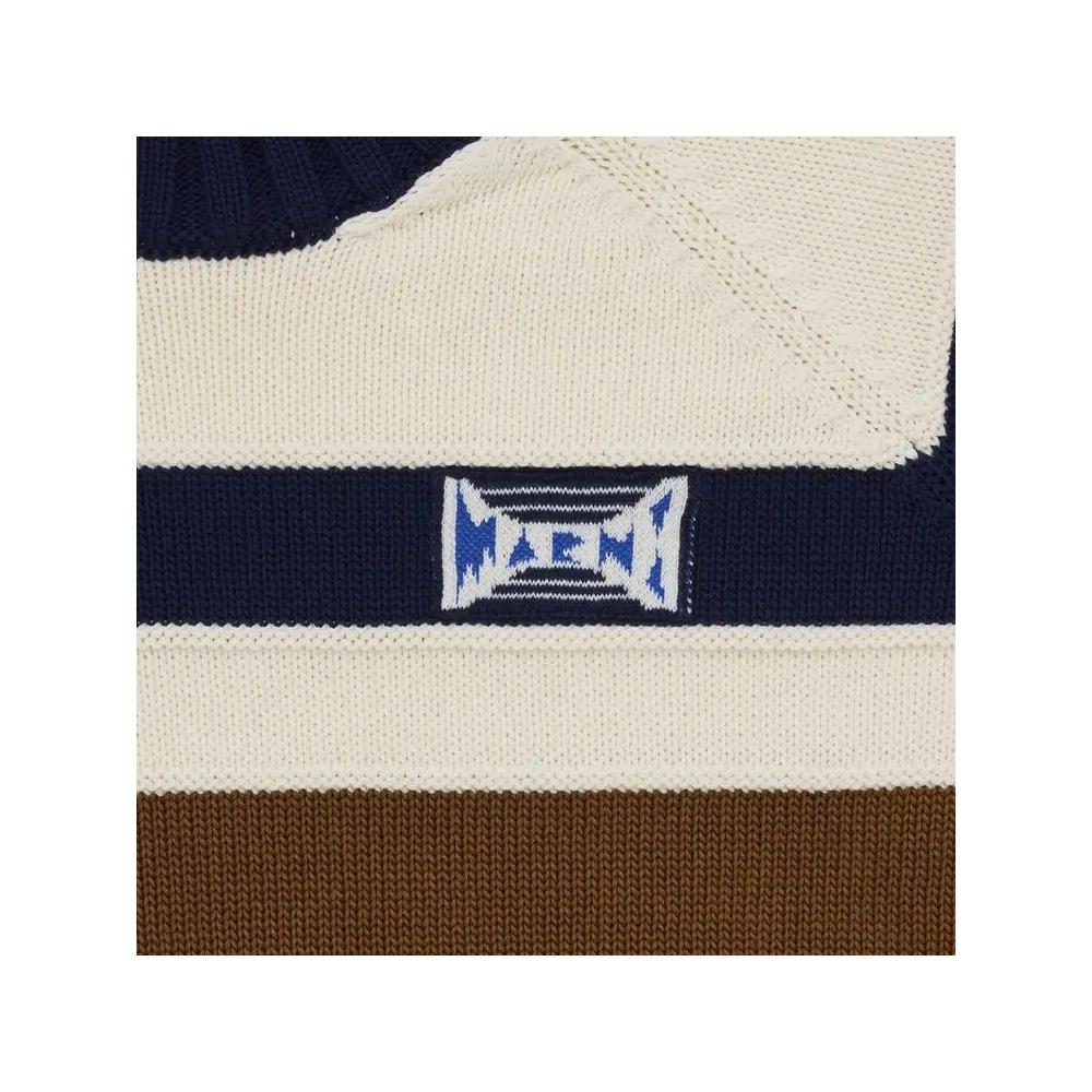 Трикотаж Marni Roundneck Sweater 'Табачный' 3