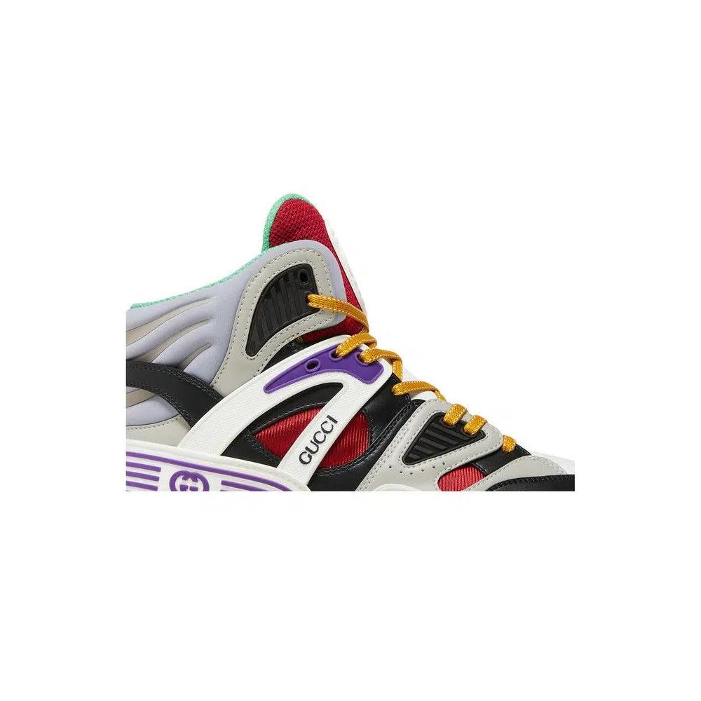 Кроссовки Gucci Basket High 'Black Demetra' 2