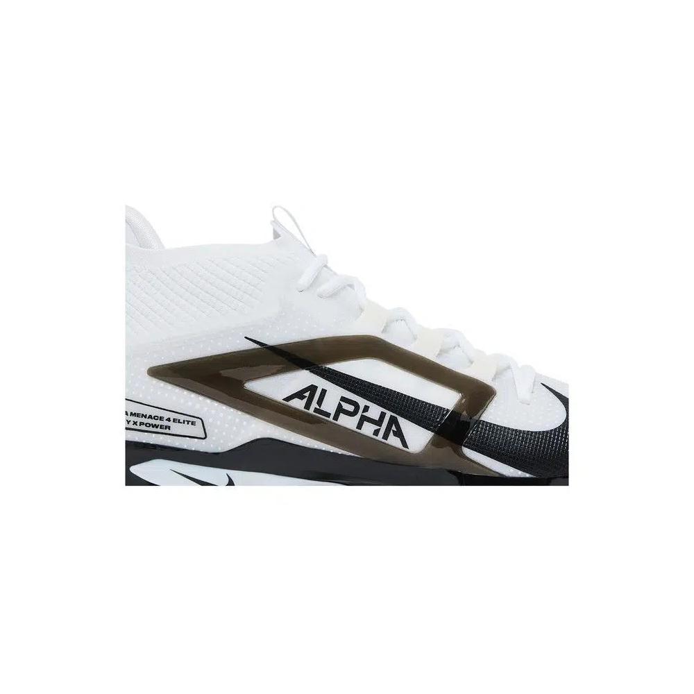 Бутсы Nike Alpha Menace Elite 4 'White Black' 2