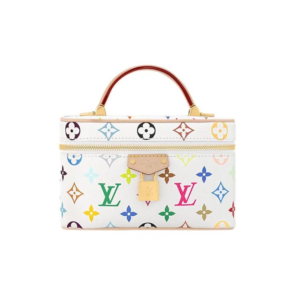 Косметички Louis Vuitton x Takashi Murakami Vanity Chain Pouch 'Multicolor/White Monogram Canvas' 1