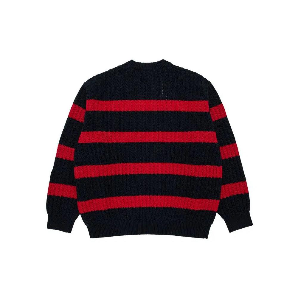 Свитера Supreme Loose Gauge Stripe Small Box Sweater 'Navy' 2
