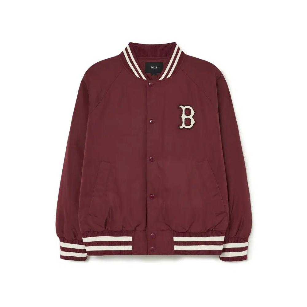 МУЖСКАЯ ЛЕГКАЯ КОРОТКАЯ ПУХОВАЯ КУРТКА VARSITY BOSTON RED SOX 1