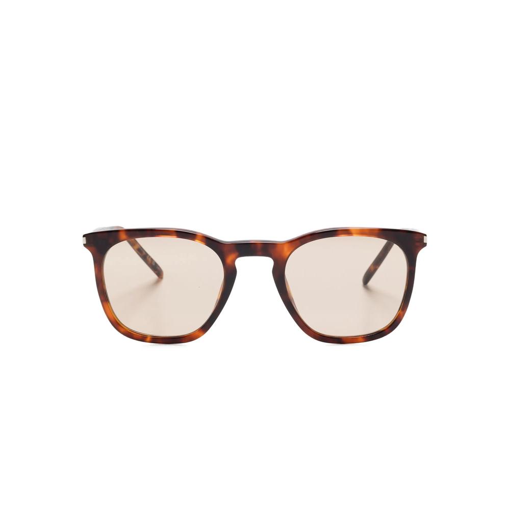 Солнцезащитные очки в оправе черепаховой расцветки 1