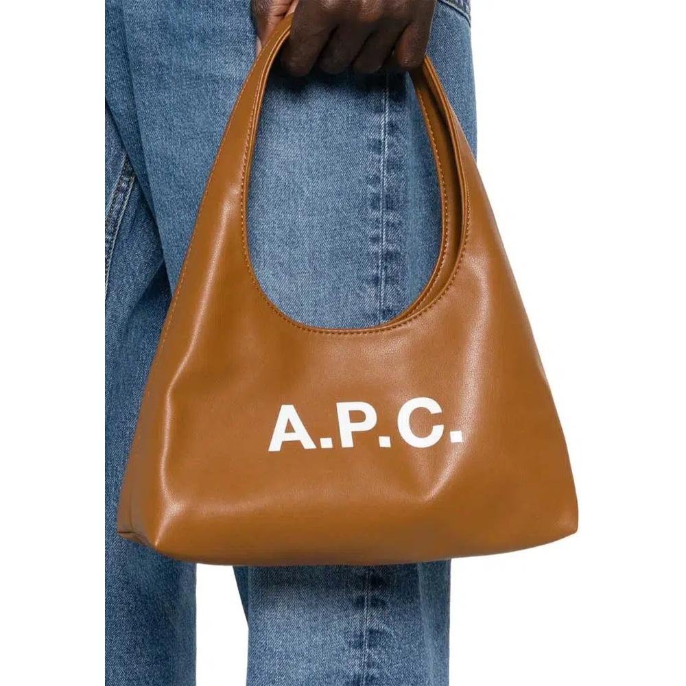A.P.C. Baby Ninon  плечевая сумка Camel PUAAT-F67027 4