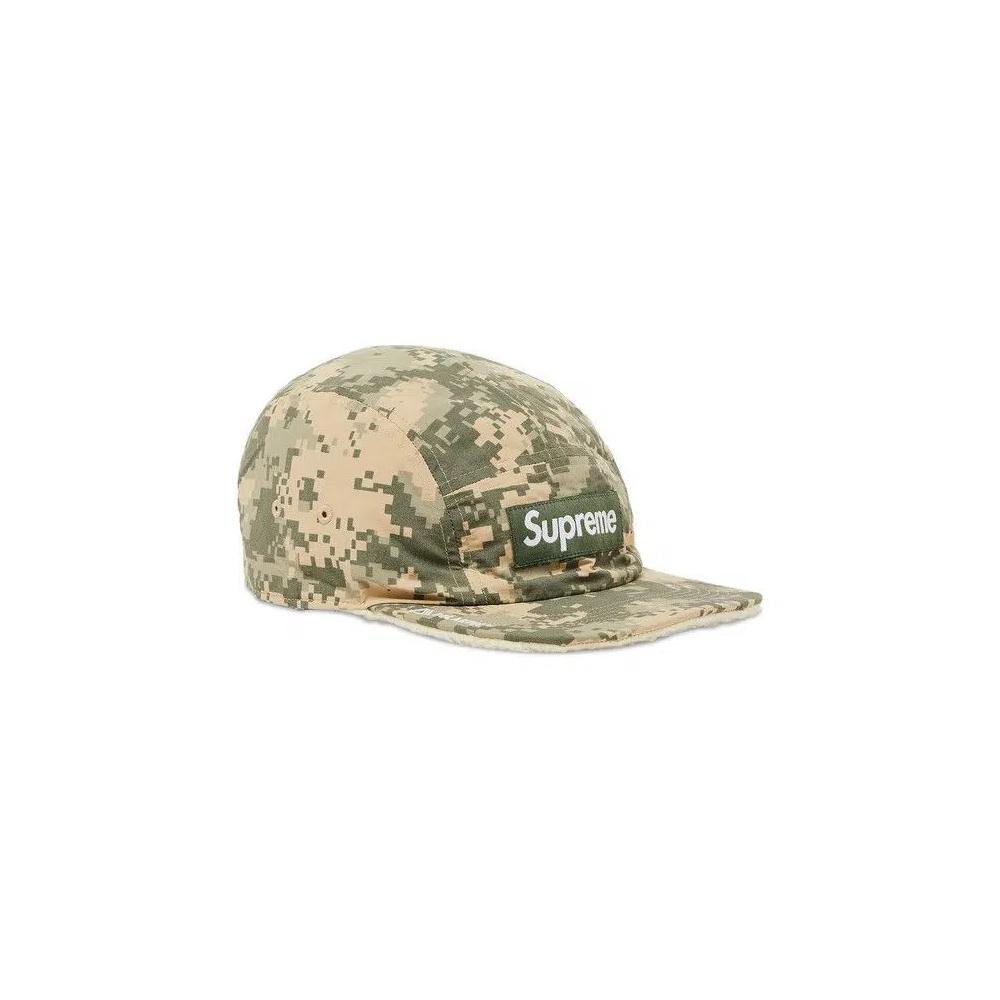 Кепки Supreme Polartec Shearling Reversible Camp Cap 'Digi Camo' 2