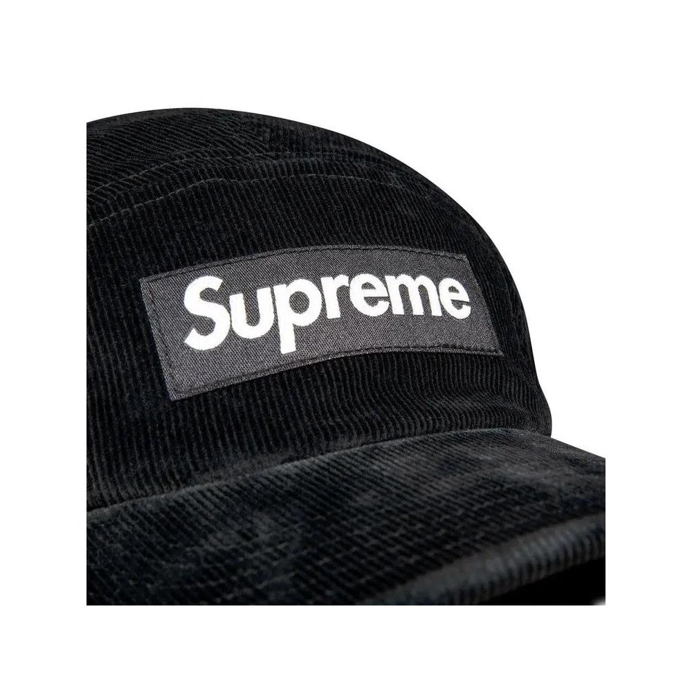 Кепки Supreme GORE-TEX Corduroy Camp Cap 'Black' 3