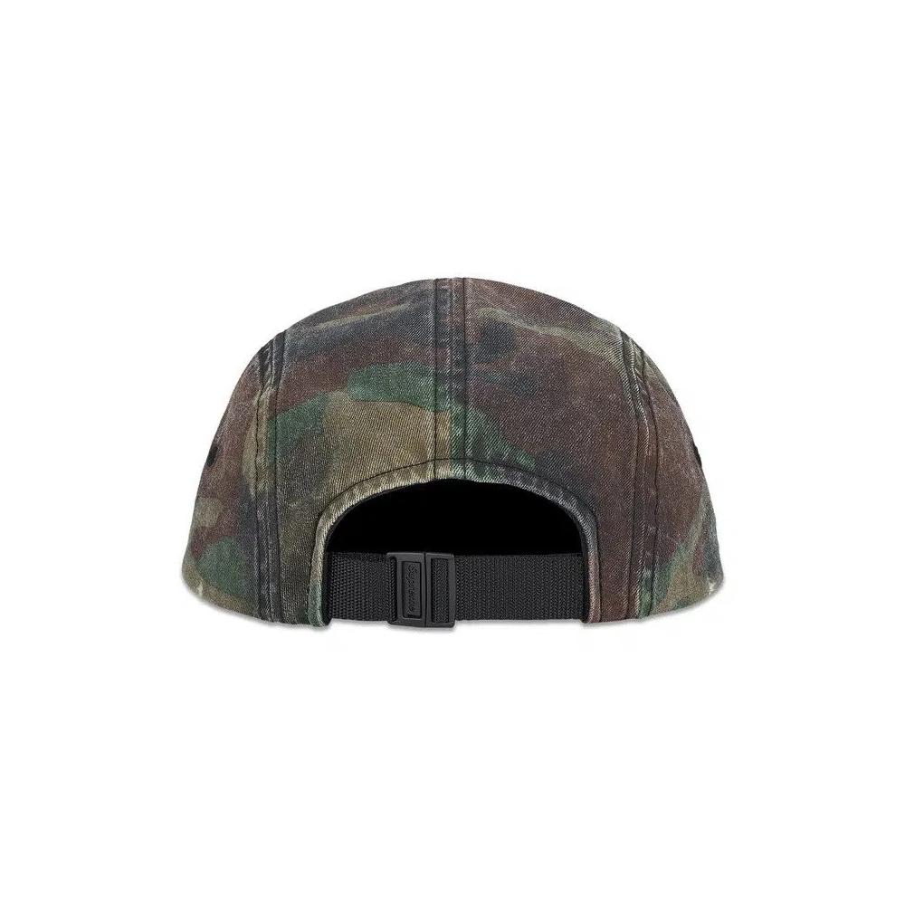 Кепки Supreme Overdyed Camp Cap «Лесной камуфляж» 2