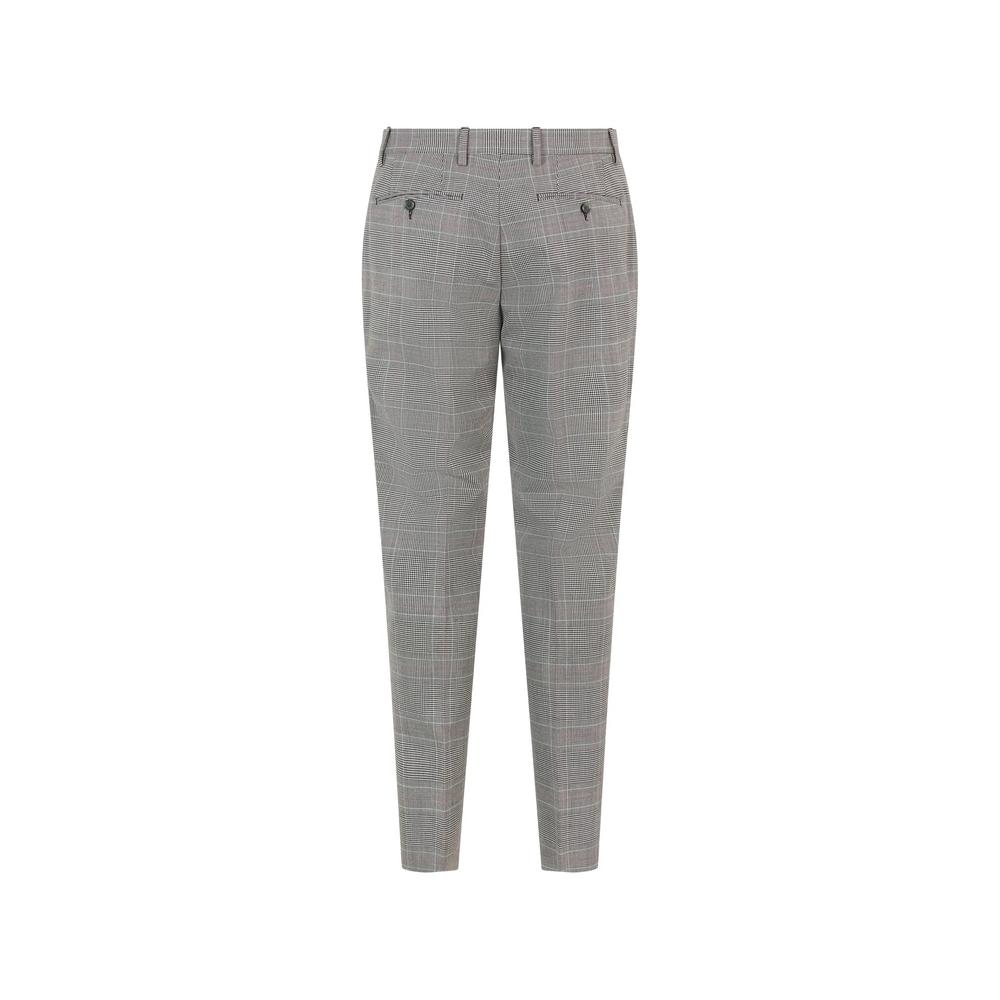 houndstooth-pattern trousers 2