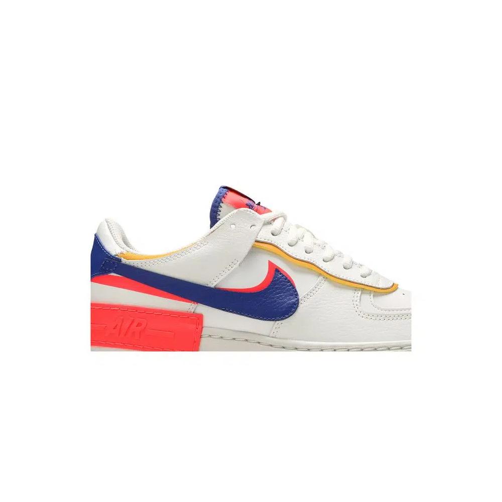 Кроссовки Nike Wmns Air Force 1 Shadow 'White Crimson Blue' 2