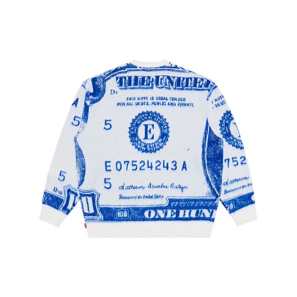 Свитера Supreme Money Sweater 'White' 2