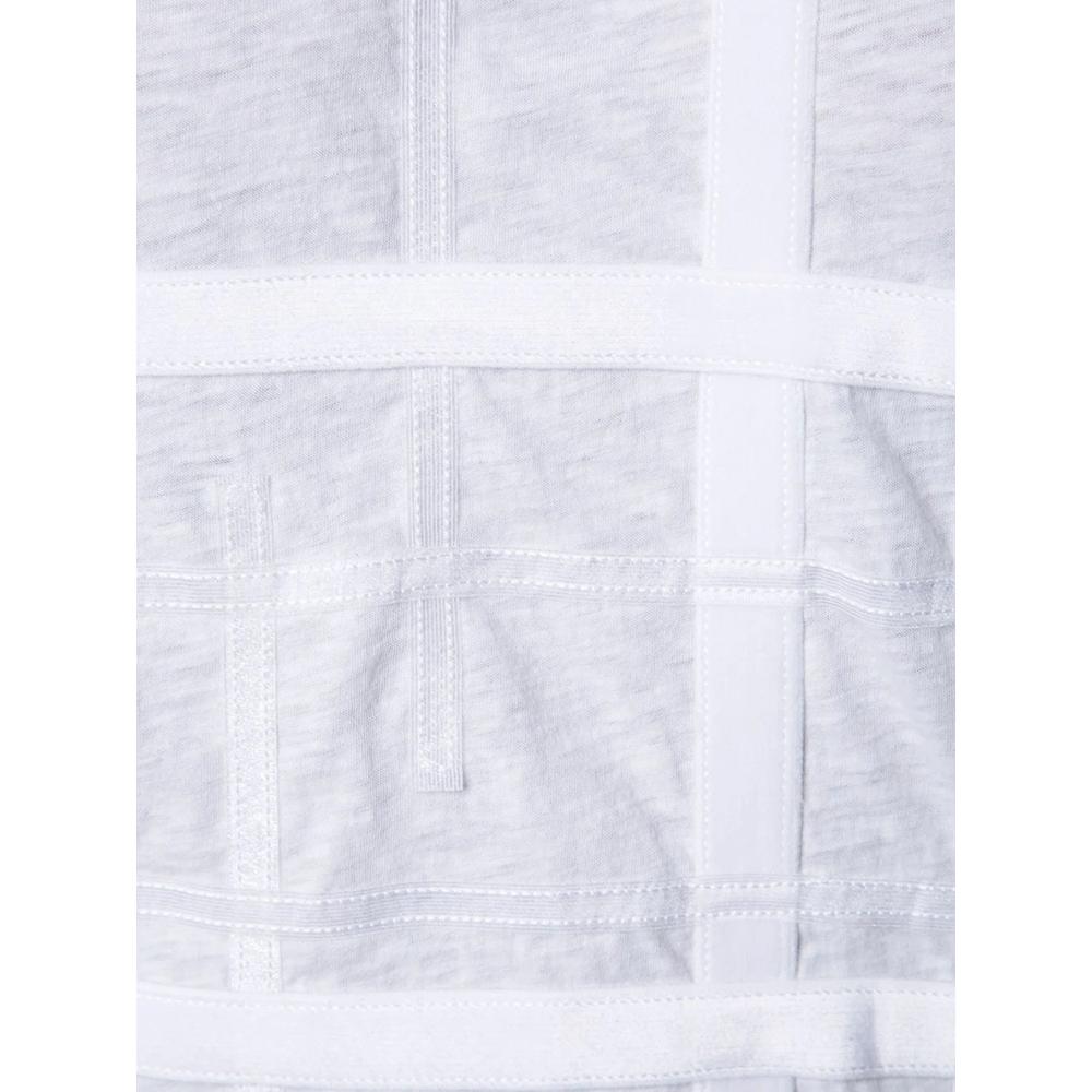 paneled cotton T-shirt 5
